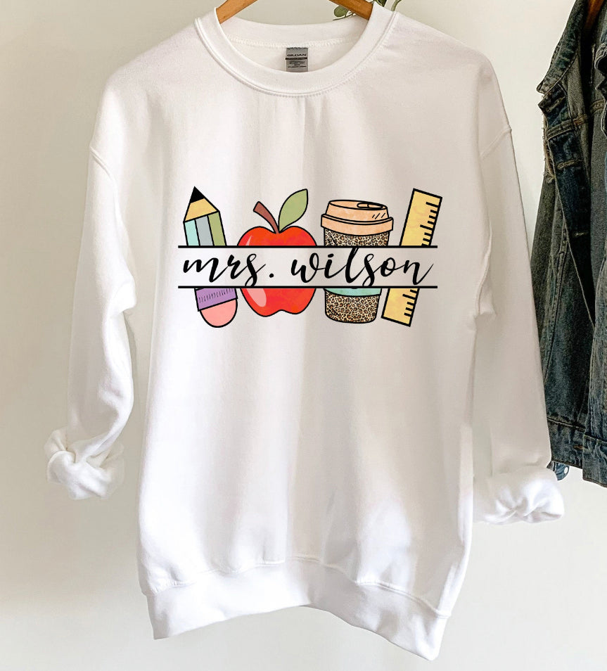 Teacher name frame