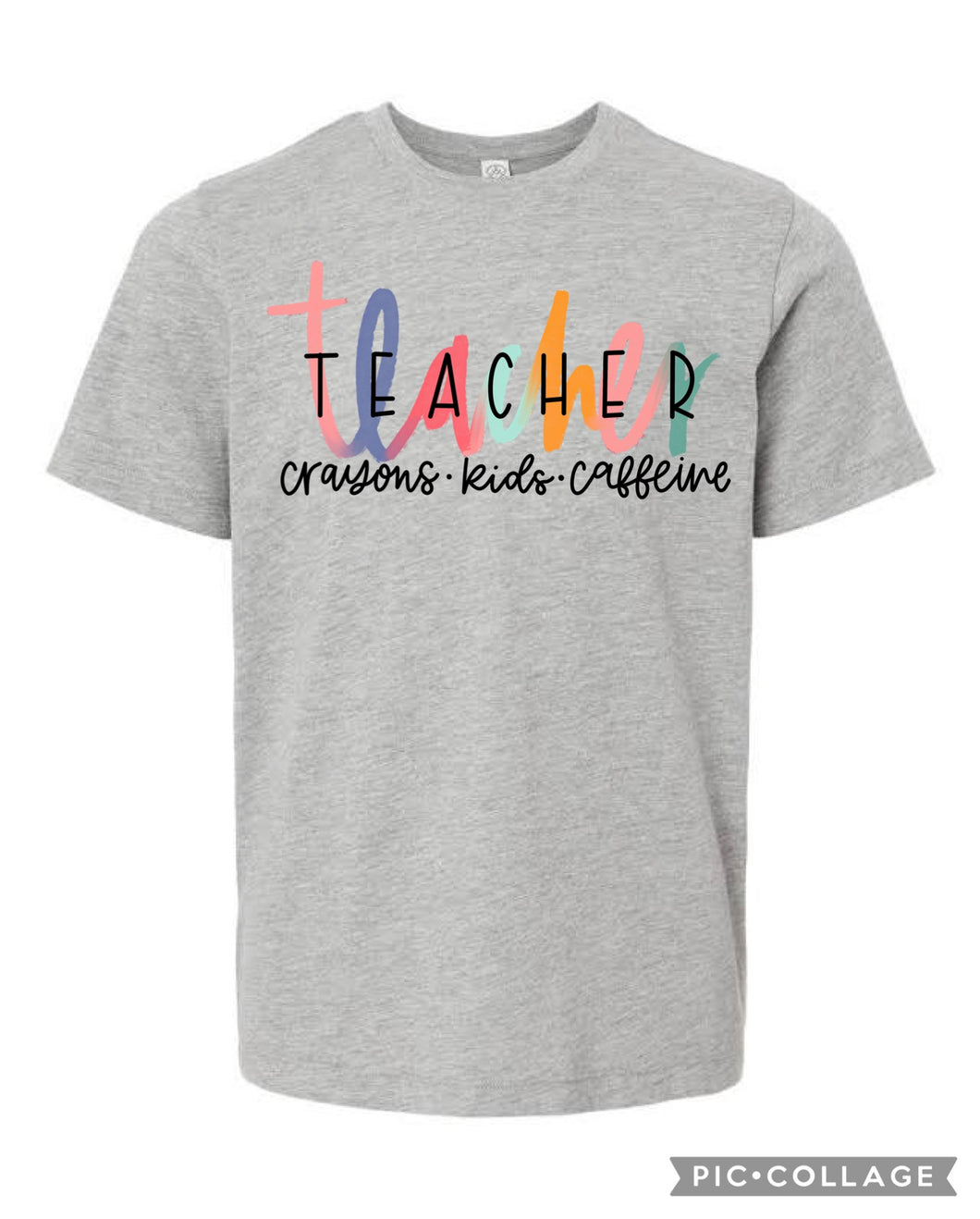 Teacher crayons kids caffeine
